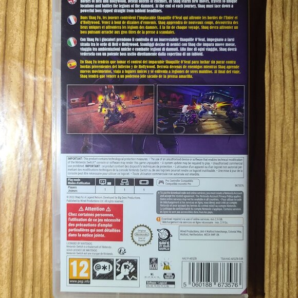 Shaq Fu Nintendo Switch Game Download code only (NEW) - Picture 2 of 2